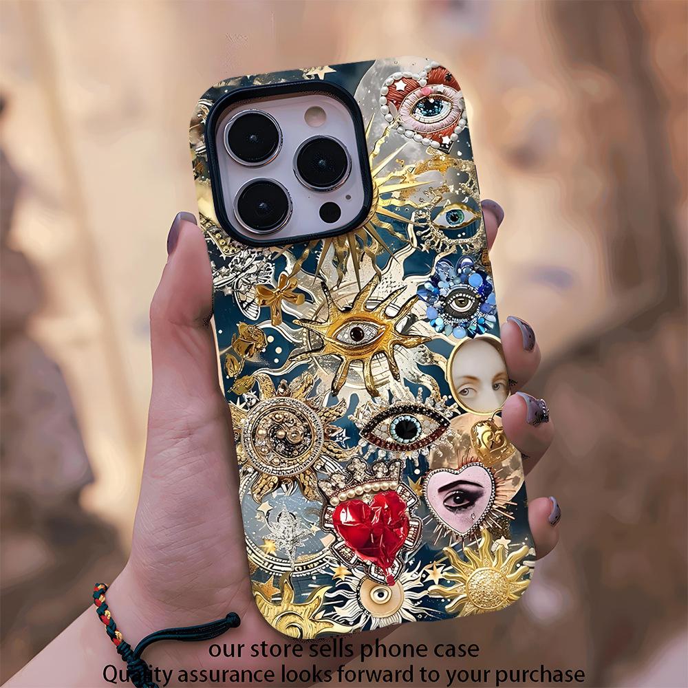 Amazon hot-selling Apple 16 Eye of the Sun film case iPhone14Pro European and American style 17P mobile phone case