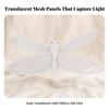 Easy To Wear Dragonfly Wing Costume Prop Translucent