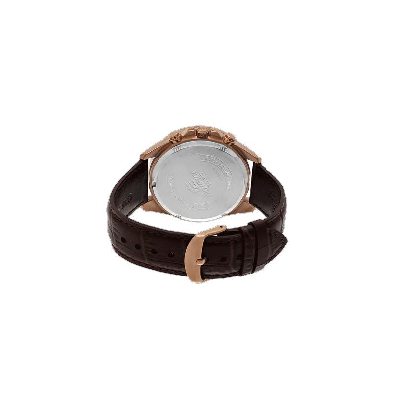 

CASIO EDIFICE 100 meters waterproof Quartz leather strap 53*47*12.3mm men s watch white dial EFR-552GL-7AVUDF білий