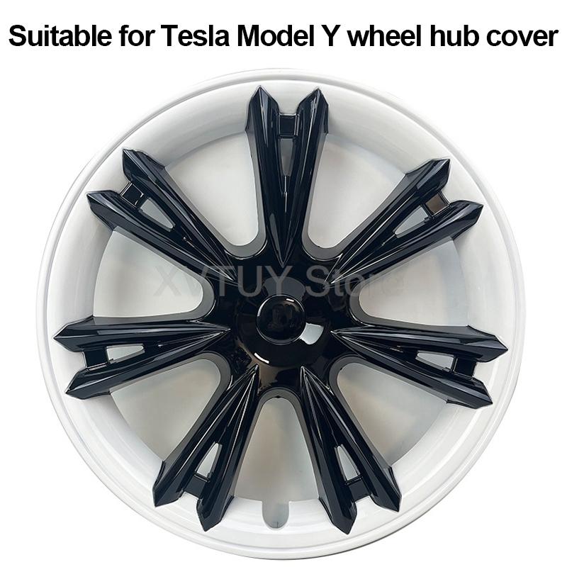 Hub Cap 4PCS New 19 Inch Performance Wheel Cap Full Rim protection Cover For Tesla Model Y Replacement Automobile Accessories