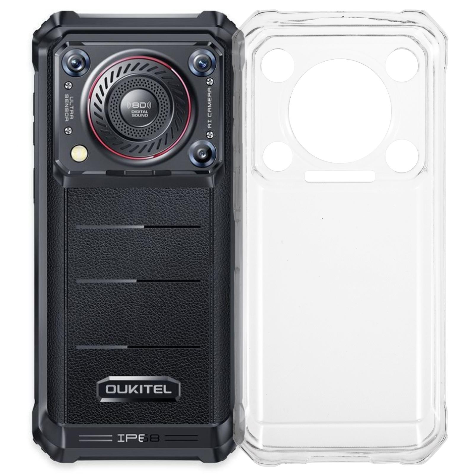 

Для Oukitel WP36 Чехол Мягкий ТПУ Чехол для телефона Защита камеры и объектива Полная защита Transparent