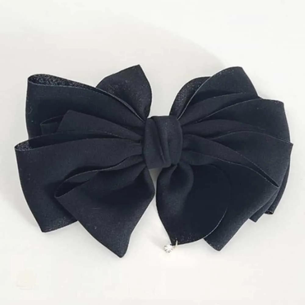 ASSHOP Black Layered Cubic Automatic Hairpin Premium Hairpin