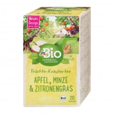 DM Bio Fruit & Herb Tea Apple, Mint & Lemongrass (20 Tea Bags)