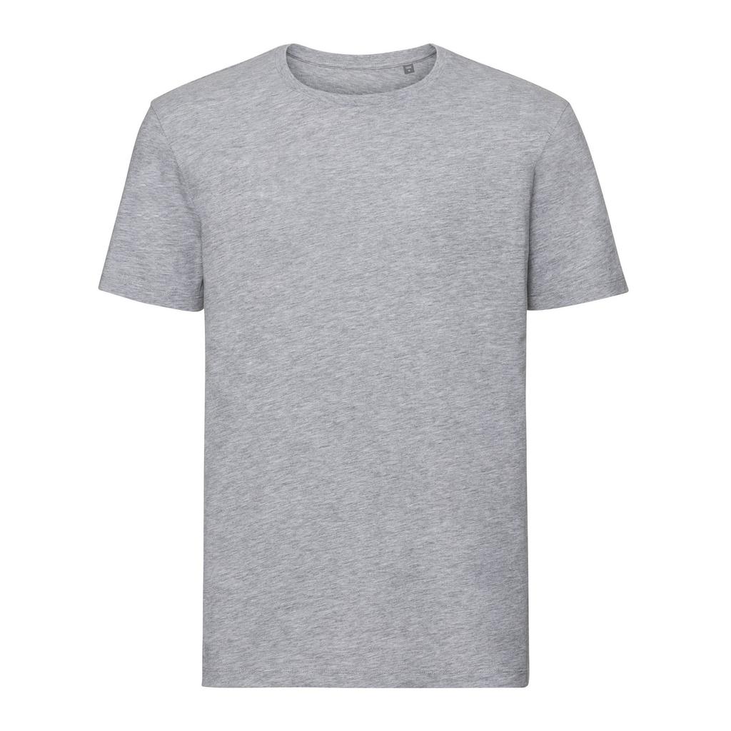 Russell Pure Organic Mens Marl T-Shirt