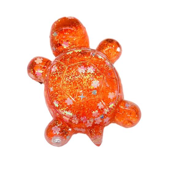 

Transparent Sequin Turtle Ornaments Glitter Small Turtle Figurine for Fairy Gardens Aquarium DIY Crafts Desktop Decoration