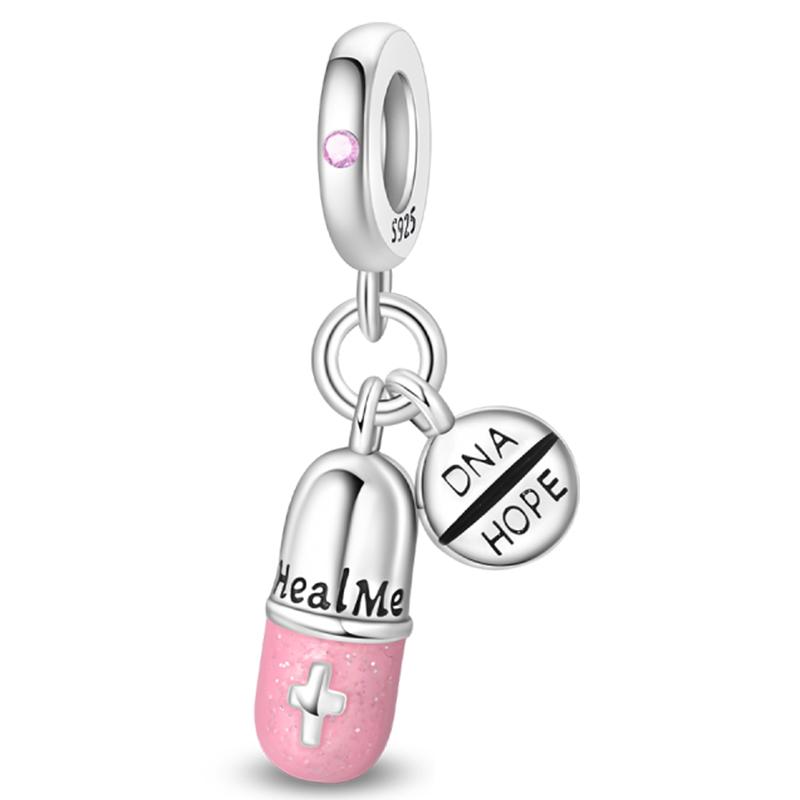 Original Copper Charm Beads Glowing Luminous Lantern Angel Magic Cat Jungle Pendant Bead For Bracelet Charm Jewelry