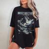 Rocky Mountains Aufdruck T-Shirt FrühlingSommer Damen Shirt 2026 Neuer Modetrend Top Kurzer Ärmel Bequemes T-Shirt