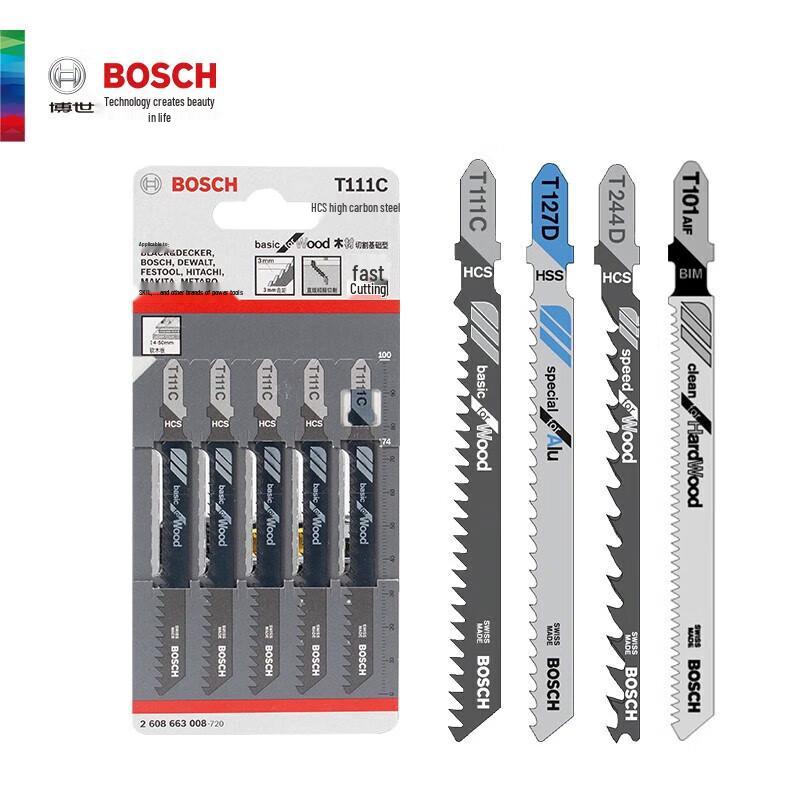 Bosch T121AF Jigsaw Blades CN Plug (adapter Included)