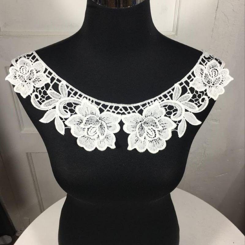 

Поддельный воротник женский вышитый воротник Поддельный воротник шарф, одежда, одежда, аксессуары для груди