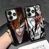 Bleach Kurosaki Ichigo Plating Phone Case For Xiaomi Redmi Note 14 15 Pro Plus 13 12 11 11S 11T 10 9S 9 5G Anti-Fall Airabag Cov