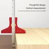 Metric/British Angle Marking Device Multi Angle Adjustment Marking Device Woodworking Marking Ruler
