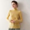 Women's New Style Cashmere High Neck Knit Top - Soft, Comfortable, Loose Fit Inner Layer Sweater for Autumn/Winter.