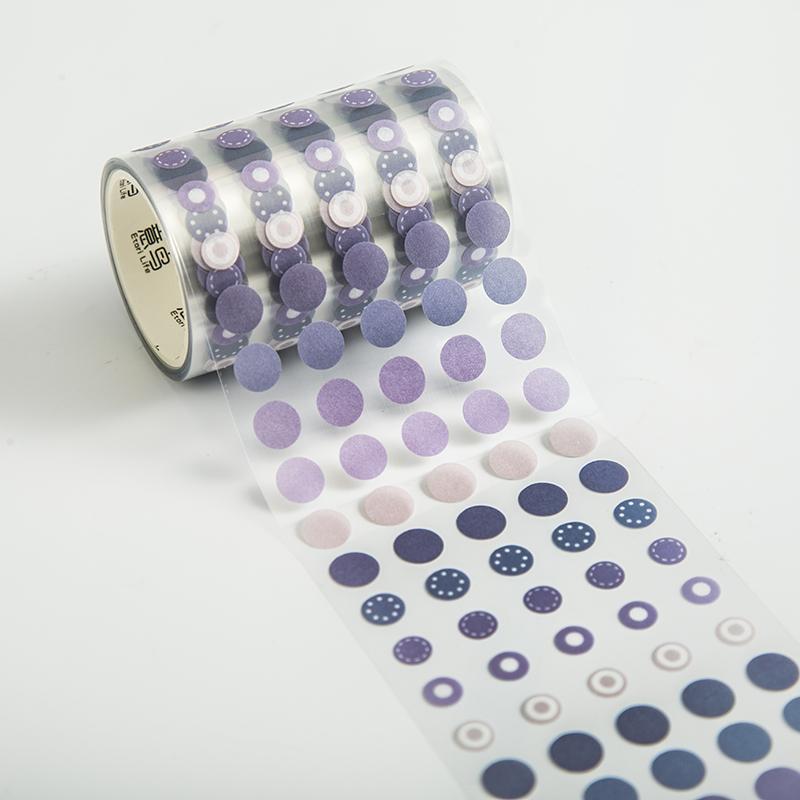 

60mm*3m Dot Washi Tape for Diary Scrapbooking DIY Deco Junk Journal Creative Stationery School Supplies Masking Tapes