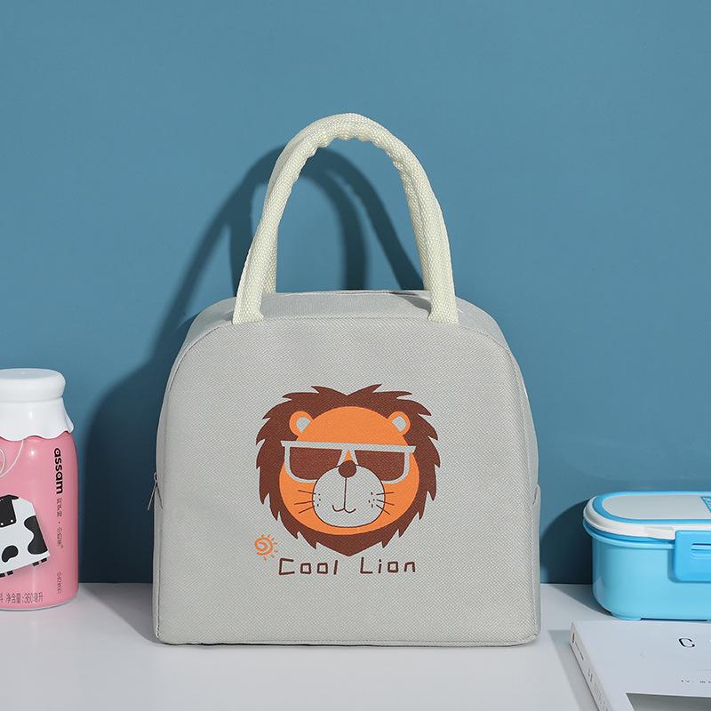 

Fashion Cartoon Lunch Bag for Women Thermal Food Bag Lunch Box Tote Insulation Bags New Portable Waterproof Canvas Cooler Bag