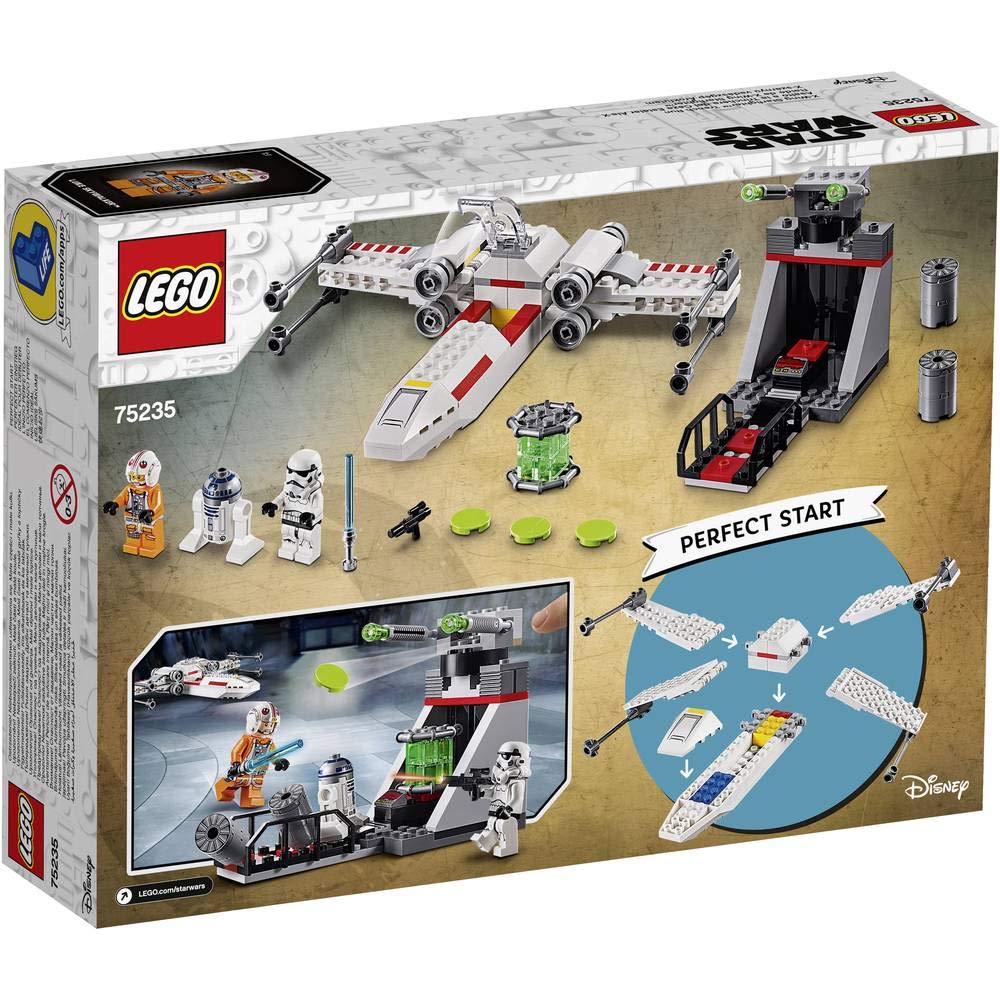 LEGO Star Wars X-Wing Starfighter Trench Run 75235 Building Blocks Toy for Boys