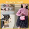 Handbag Knitted Princess Kids Shoulder Bag With Neutral Colors Matching Easy
