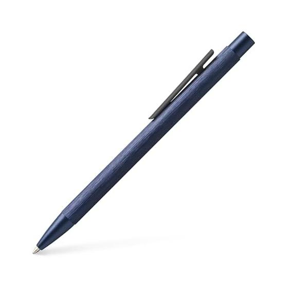 Faber-Castell Neo Slim Ballpoint Pen, Oil-Based, Dark Blue, 146165