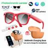 Neue KI-Smart-Brille mit farbwechselnden Gläsern für Fotografie, Videoaufnahme, 3600mAh Ladecase, 4K-Hochauflösungslinse, Musikwiedergabe übersetzen
