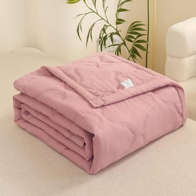 2025 New Solid Color Washed Cotton Summer Quilt with Cool Feeling