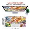 Pokemon Character Collage Large Gaming Mouse Pad Nonslip Rubber Base Waterproof Desk Mat For Office Pc Laptop