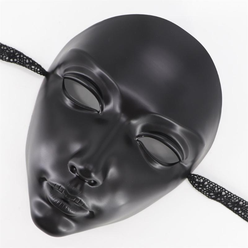 Atmungsaktive Halloween-Maske Bequeme Party-Kleidung Stilvolle Schwarze Gesichts-Requisiten Für Kostümbälle Und Thematische Veranstaltungen