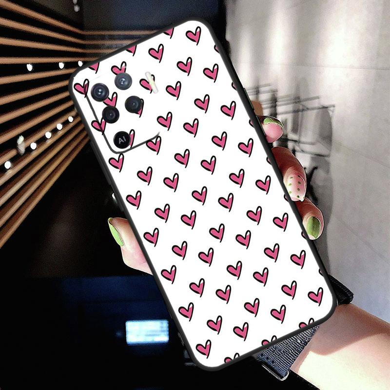 Heart Cartoon Girls Case For Oppo A78 A98 A18 A38 A58 A60 A80 A40 A77 A57 A17 A74 A54 A94 A96 A76 A16 A15 A5 Pro