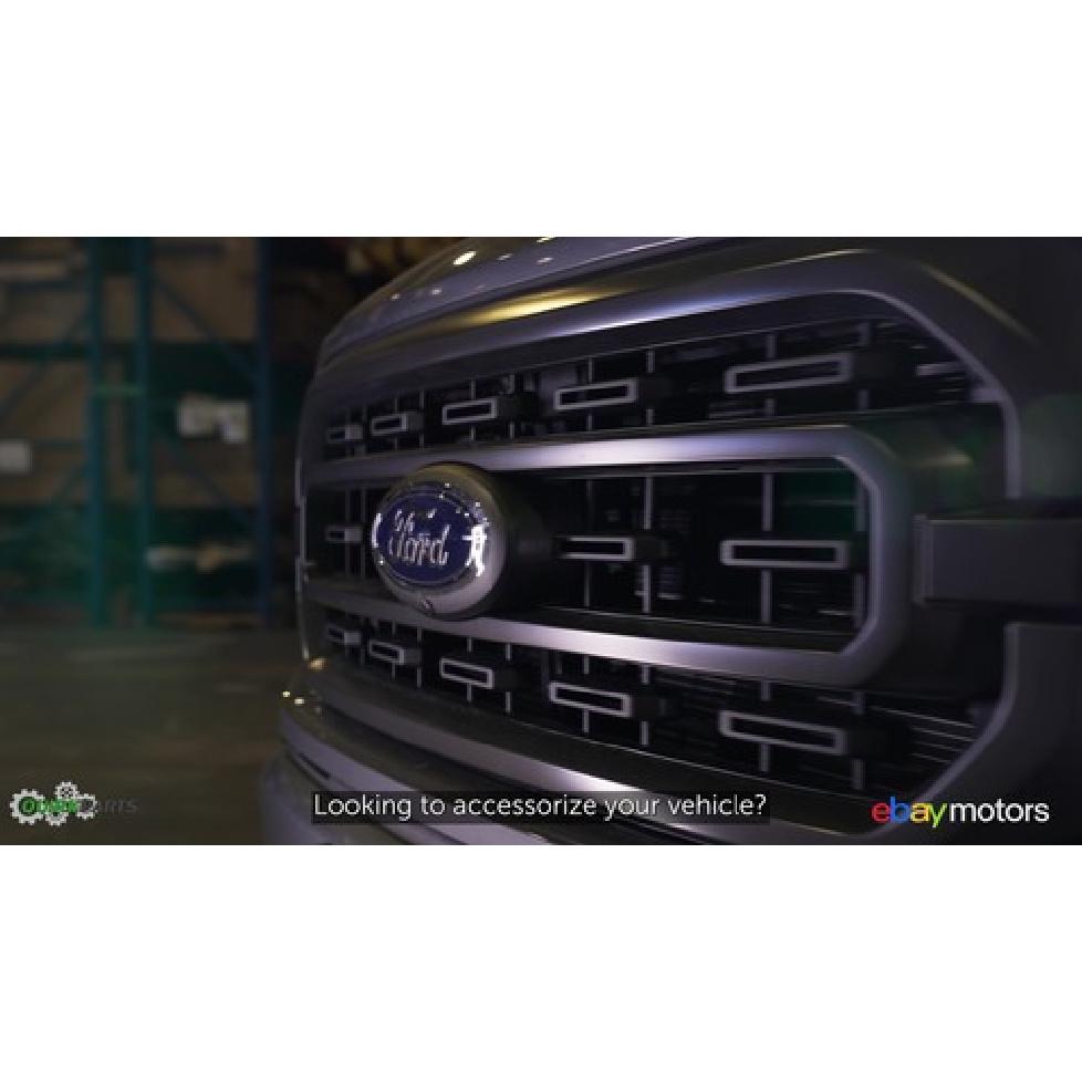 OEM NEW Rear Liftgate GMC Emblem Nameplate Chrome Red 11-17 Acadia 22759916