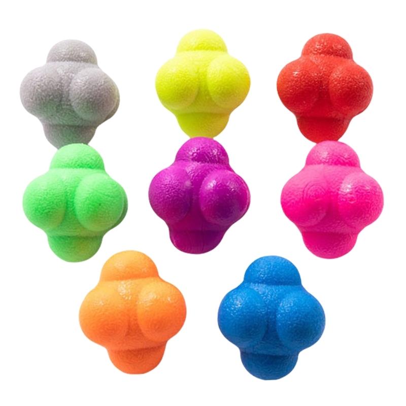 Reaction Bounce Balls Agility Reaction Reflexes Balls for Improving Agility Reflexes and Hand Eye Coordination Skills
