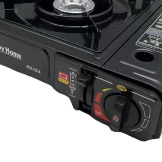 Camping Stove Automatic Ignition Large Firepower Windproof Energy Saving Alloy Dual-use Portable Gas Stove Camping Supply