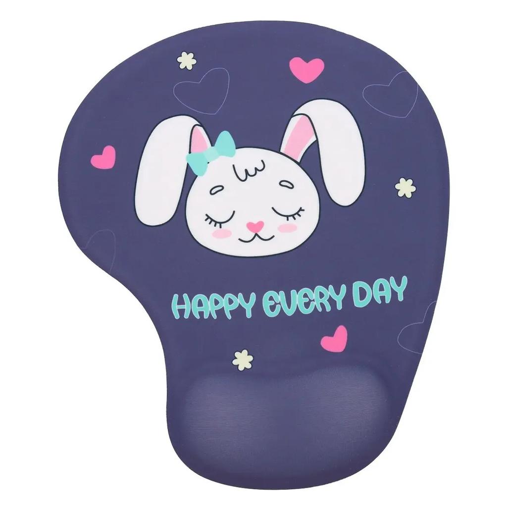 Cartoon Painted Small Animal Ultra-Soft Space Silicone Wrist Rest Mouse Pad Wrist Support Mouse Pad To Reduce Hand Pressure