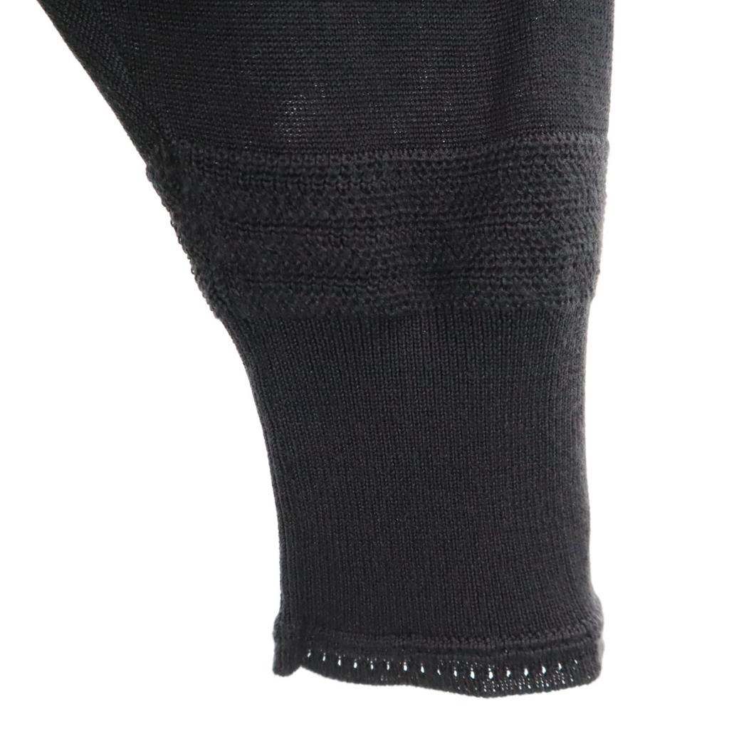 SIDESLOPE Long sleeve turtleneck knit black Men's Used