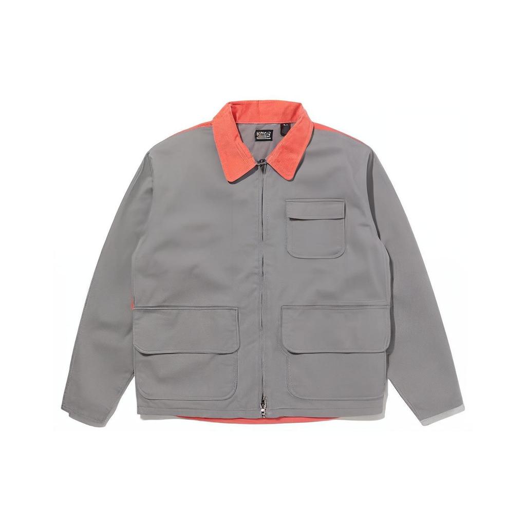 Levis Color Block Collar Pocket Jacket Men Jacket Gray A0955-0001
