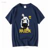 T-shirt da boxe vintage anni '90 Naseem Hamed No mv2627 vintage Lavata Alla moda uomo Casual Leggermente Unisex grafica Traspirante