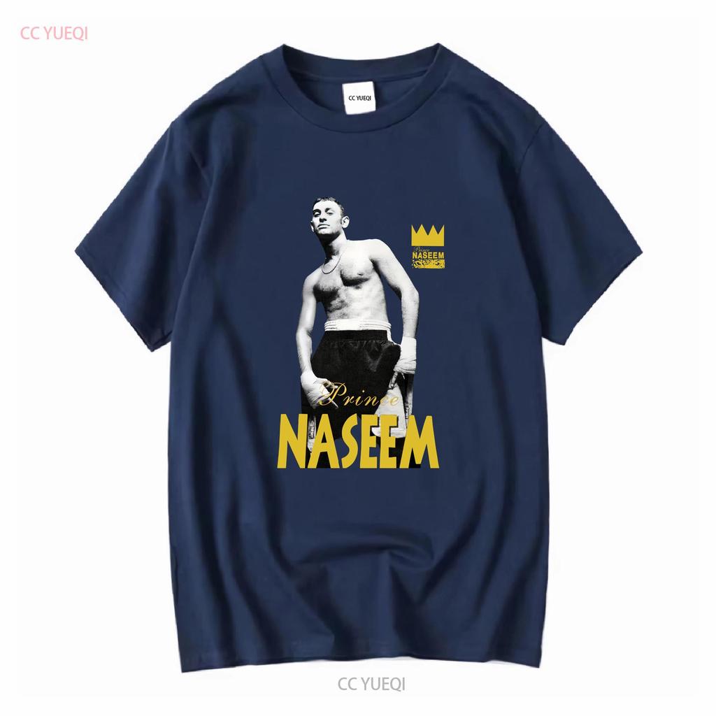 T-shirt da boxe vintage anni '90 Naseem Hamed No mv2627 vintage Lavata Alla moda uomo Casual Leggermente Unisex grafica Traspirante