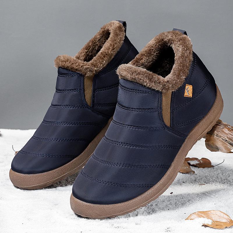 Men's Winter Snow Boots Waterproof Ankle Boots for Men Fashion Keep Warm Men'shoe Non-Slip Lightweight Sneakers for Women