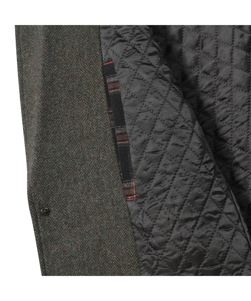 BRENTWOOD [Hunting Jacket] Wool Blended Herringbone Hunting Jacket Brjcw25453Khx