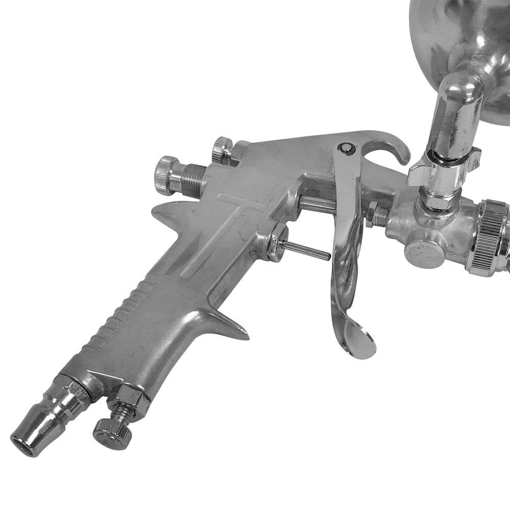 life_mart Professional Grade Air Spray Gun, Gravity Feed, 1.5mm Diameter, 400ml Cup Capacity