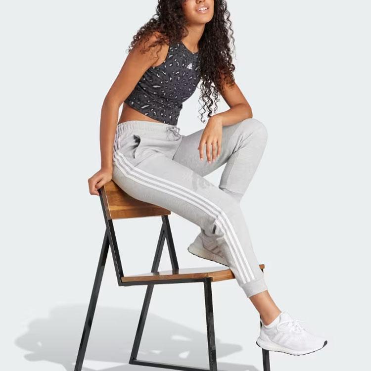 Adidas Future Icons 3-Stripes Regular Pants Women Pants Gray IS3662