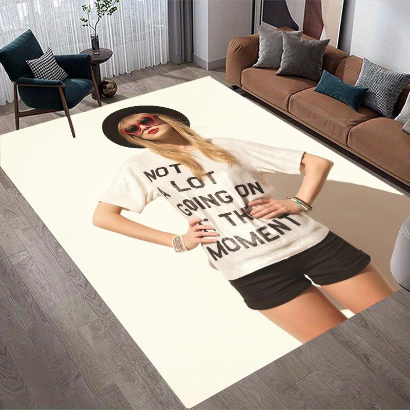 Taylor Home Sofa Decoration for Living Room & Bedroom, Non‑Slip Play Flannel Floor Mat for Game Room