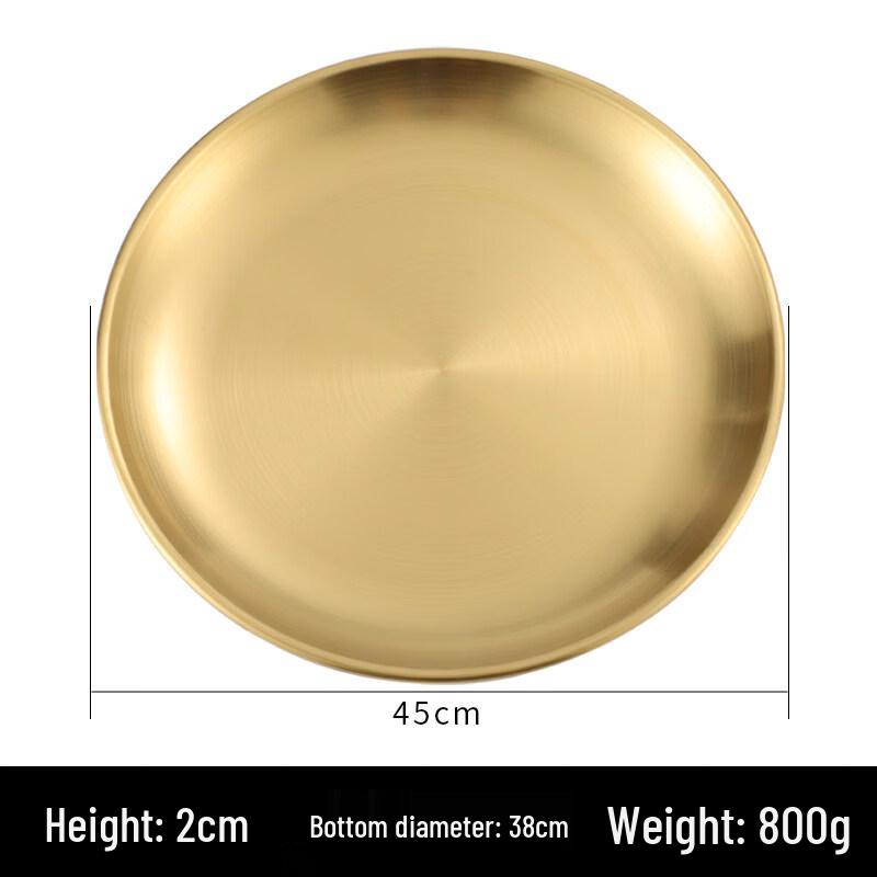 

Korean Style Stainless Steel BBQ Grill Plate