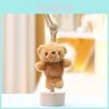 Plush Bear Keychain With Super Soft Short Plush For Girls Gift And Bag Decor