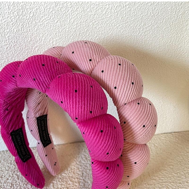 Girls Wide Headbands Elegant Lady Headwear Wide Hair Bands Accessories Elegant Spring Hair Bands Birthday Party