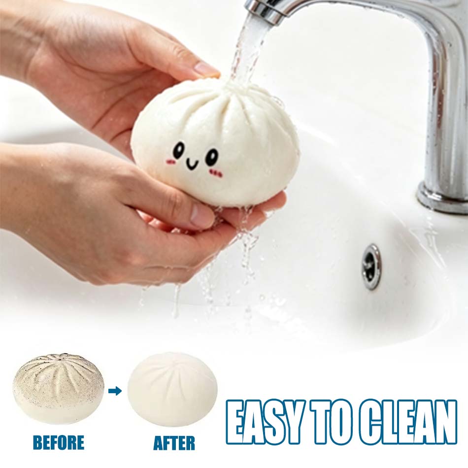 1-4pcs Colorful Simulated Dumpling Squishy Relaxing  Antistress Enhance Happiness Rebound Squeeze  Toy