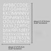 12 DIY Alphanumeric Stickers Multi-color Combination Stickers Water Cup Stickers Creative Gift Hand Account Stickers
