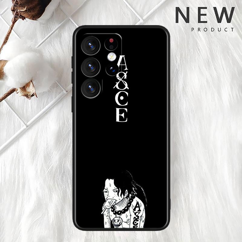 O-nes-hP-ieces Retro Art For Samsung M62 M52 M33 M32 M31 M30 M23 M22 M21 Note 20 10 9 8 Ultra Plus Lite Black Phone Case