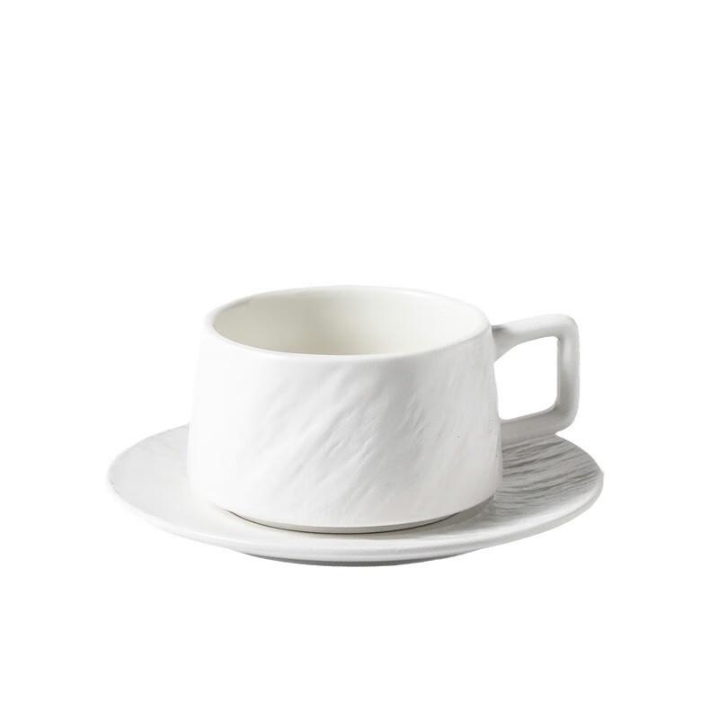 

Huidsen Ceramic Stone Pattern Cup & Saucer Set