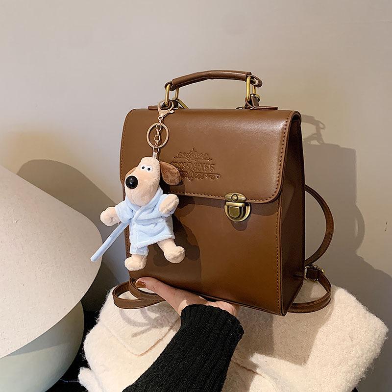 Pendlerhandtasche Damen Neuer Rucksack Schultertasche