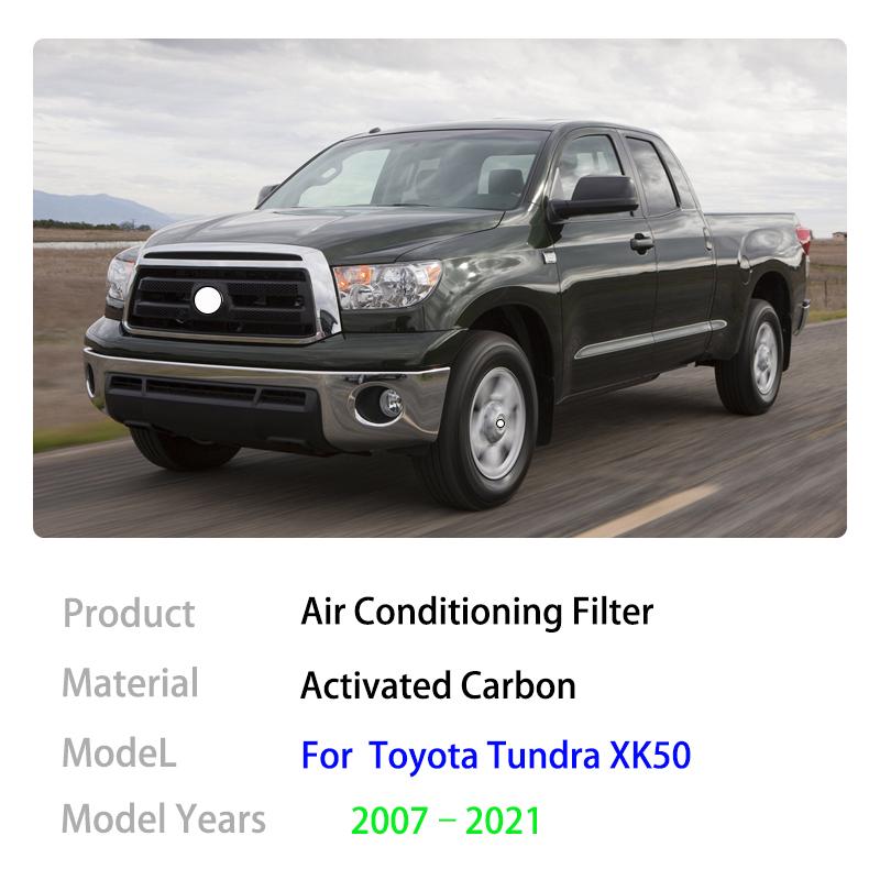 Klimaanlagenfilter für Toyota Tundra XK50 MK2 2007~2024 2010 2013 2016 2017 2018 2020 87139-50100 87139-06060 Zubehör
