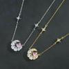 Necklaces for Women Korean Fashion Sexy Female Clavicle Chain Jewelry Personalized Count Sense Stars and Moon Necklace Personalized Versatile Necklace