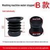 Rubber Drain Plug & Sleeve with Spring for Semi-Automatic Twin Tub Washing Machine